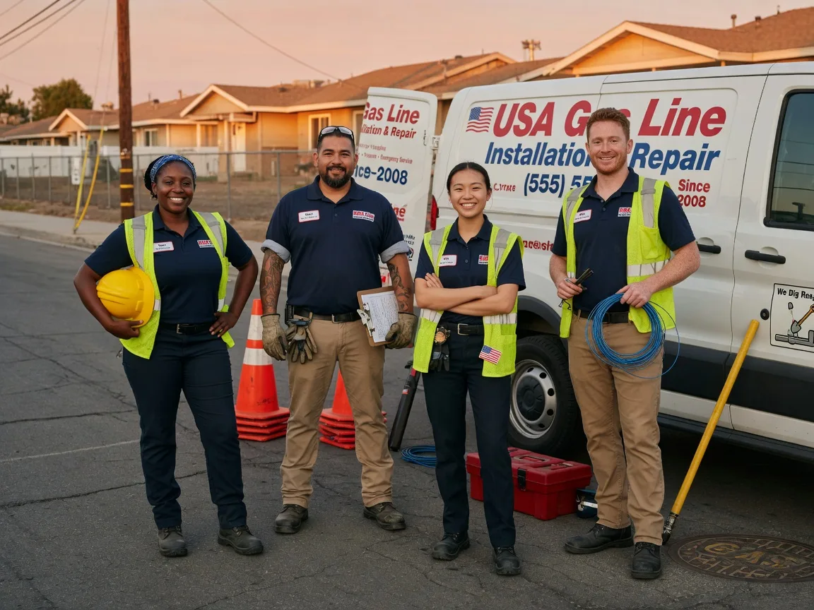 Gas Line Installation company in Menno, SD